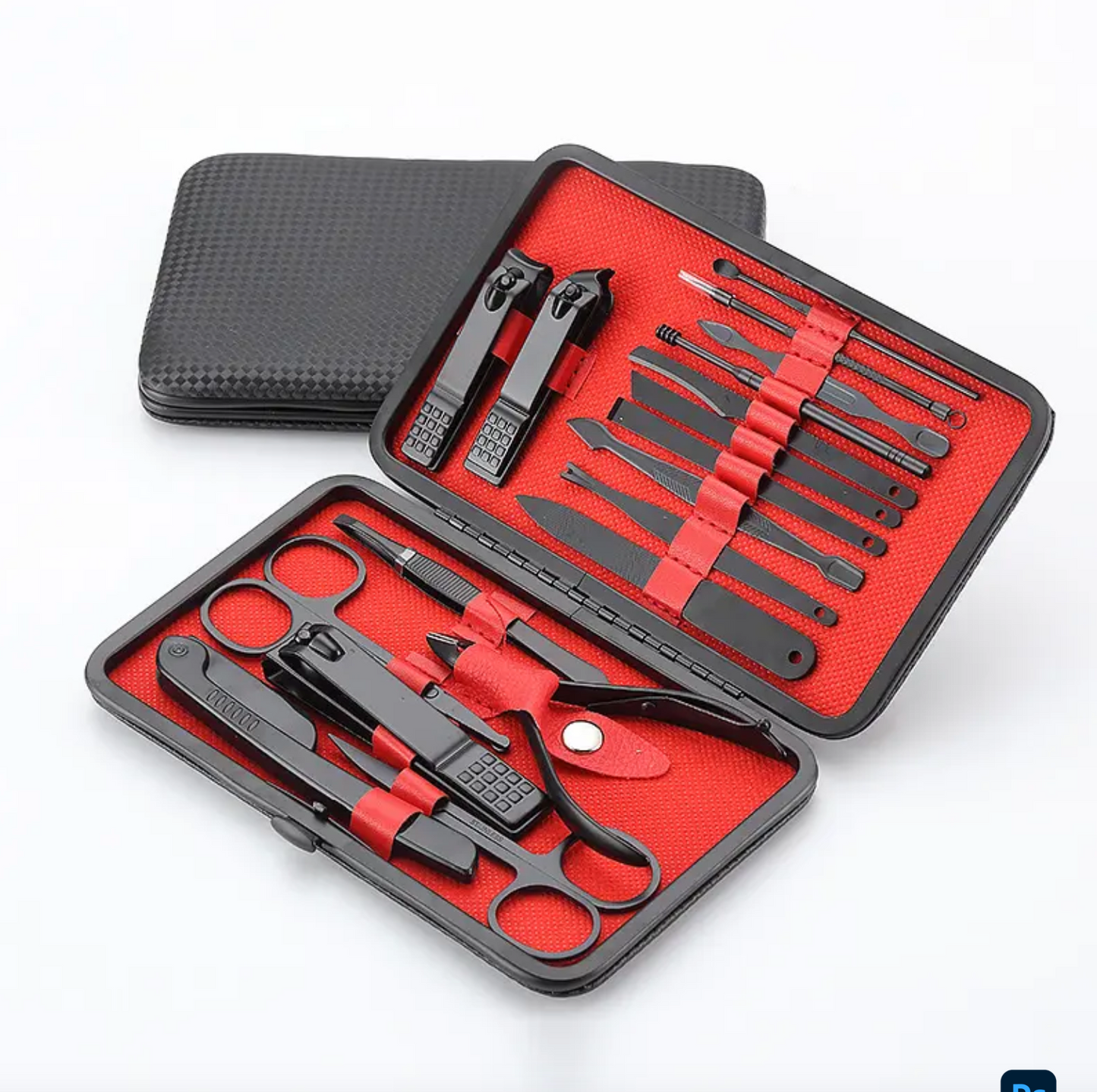 18 Pieces Stainless Steel Manicure Kit