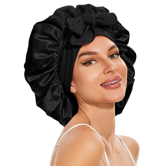 Satin Adjustable Hair Bonnet