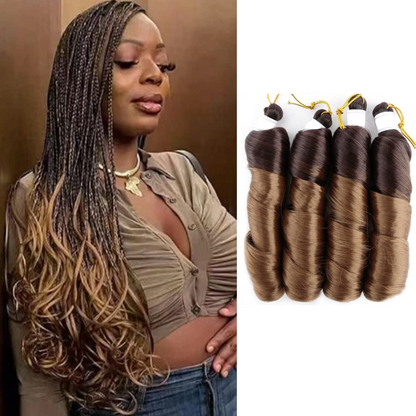 French Curl Braiding Hair Extensions 24" by Belle Afrique